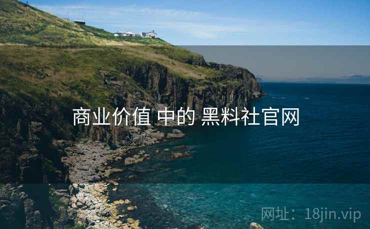 商业价值 中的 黑料社官网