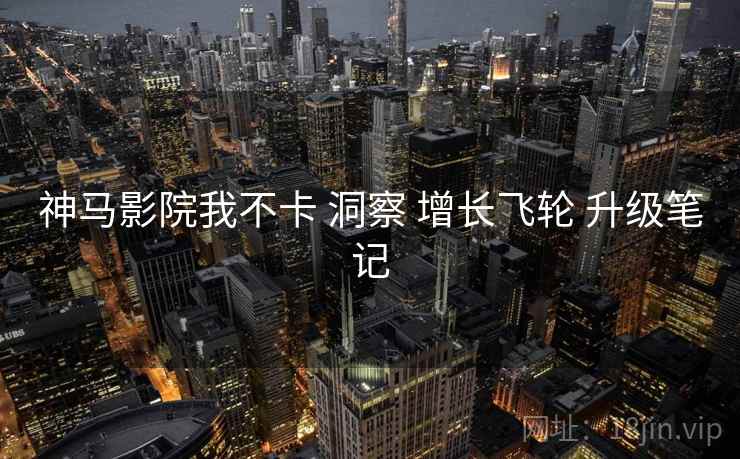 神马影院我不卡 洞察 增长飞轮 升级笔记