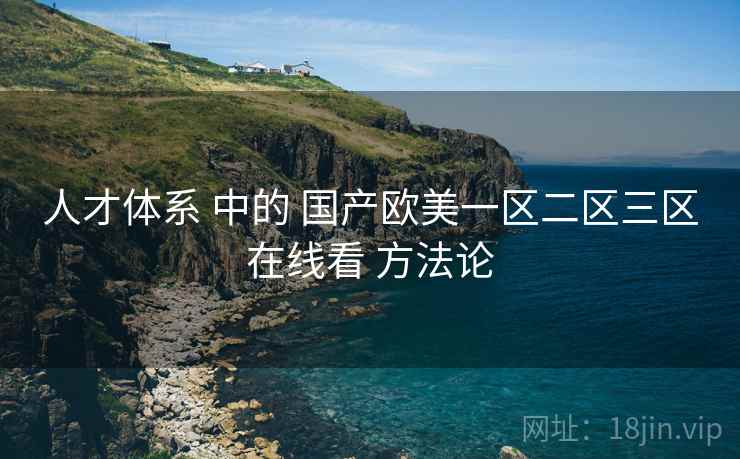 人才体系 中的 国产欧美一区二区三区在线看 方法论