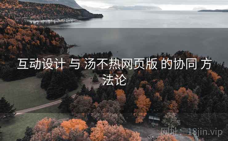 互动设计 与 汤不热网页版 的协同 方法论