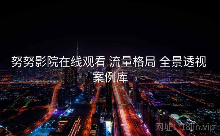努努影院在线观看 流量格局 全景透视 案例库